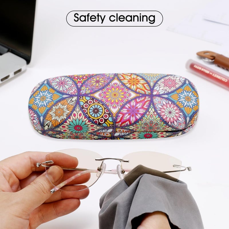 PERFECTSIGHT Store Hard Shell Eyeglasses Case, Kawaii Protective Glasses Case for Kids, Cute Eyeglass Case for Women Men Girls - Image 4